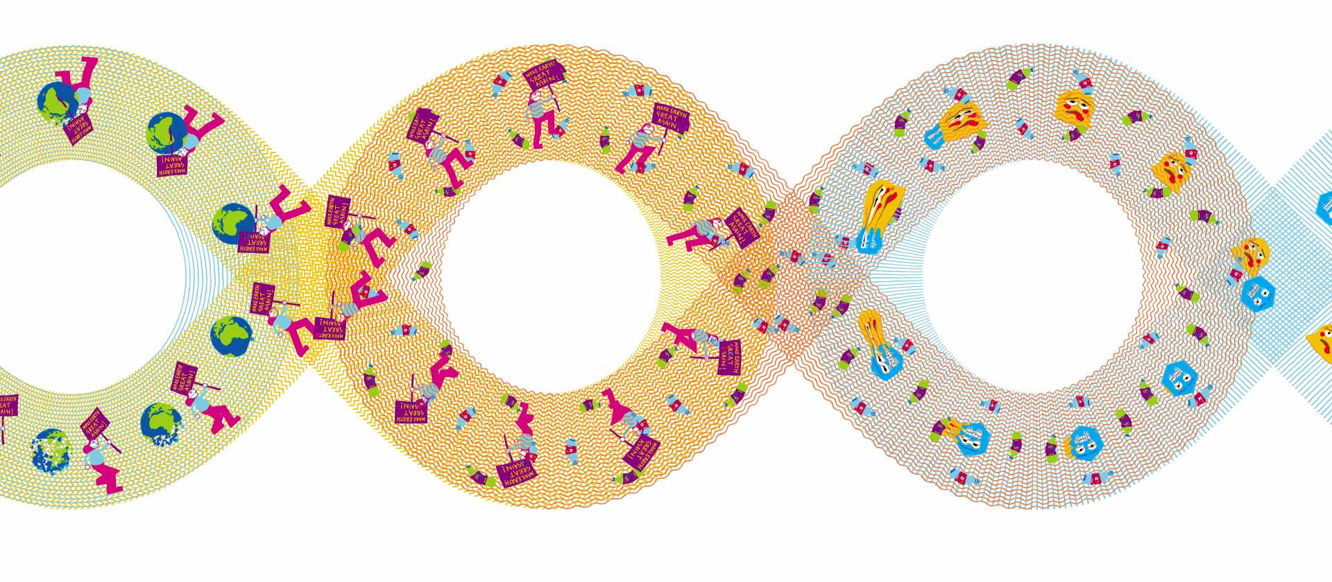 CMC Idents - 2D animated stings - Conference interstitials